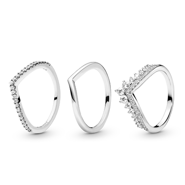 Wishbone Stacking Ring Gift Set